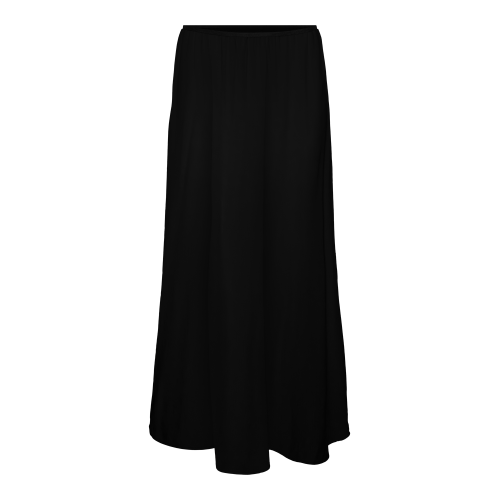 Jupe trapèze taille moyenne noir en viscose Leah Vero Moda Mode femme