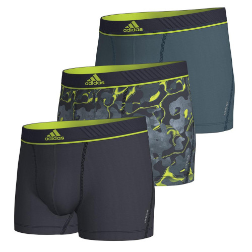 Adidas Underwear - Lot de 3 boxers homme Active Micro Flex Eco Adidas - Caleçon / Boxer homme
