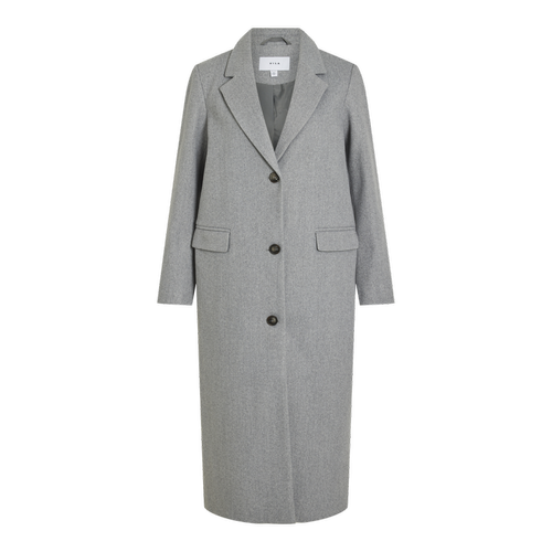 Manteau col italien gris Zoe Vila Mode femme
