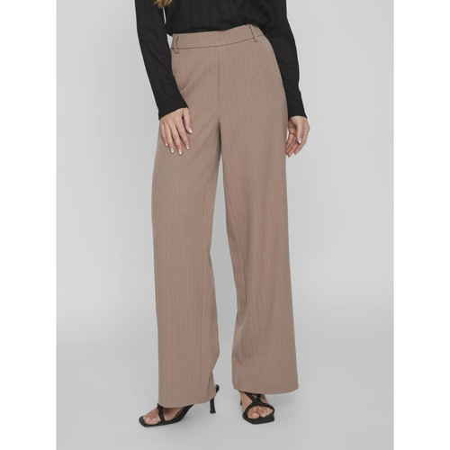 Pantalon à jambe large marron Zara Vila Mode femme