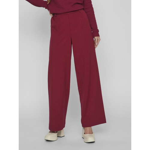 Vila - Pantalon à jambe large violet Tess - Toute la mode