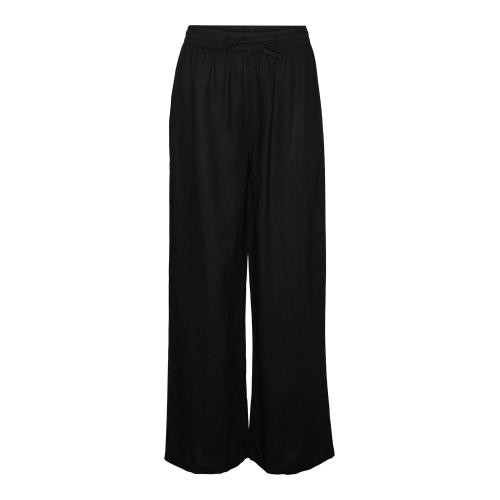 Pantalon fluide noir en lin Hope Vero Moda Mode femme