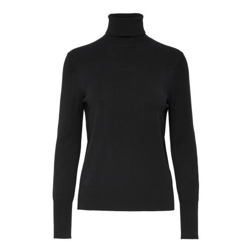 Only - Pull en maille col tortue col tortue noir - Vetements femme