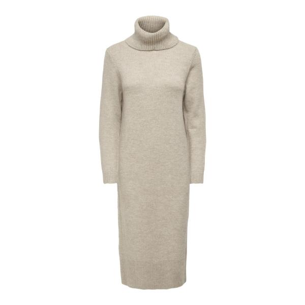 Robe en maille manches longues gris clair Sofia Only Mode femme