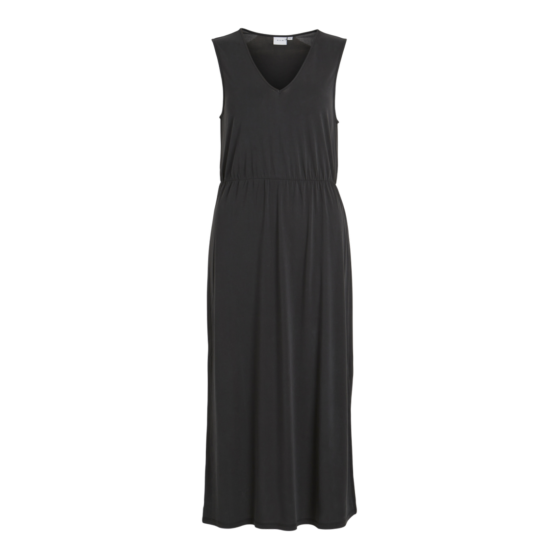 robe longue noir yael en coton modal