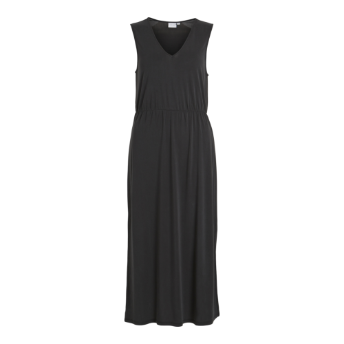 Vila - Robe longue noir Yael - Nouveautés robes femme
