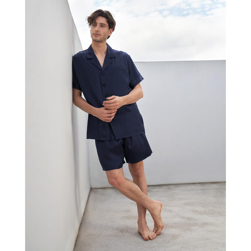 LilySilk - Suite De Pyjashort En Soie Luxueuse Classique Pour Homme - Pyjama homme