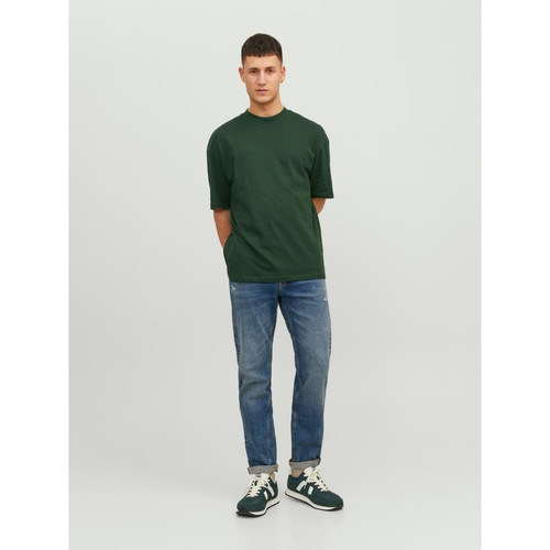 Jack & Jones - Tee-shirt manches courtes vert foncé - Toute la mode homme