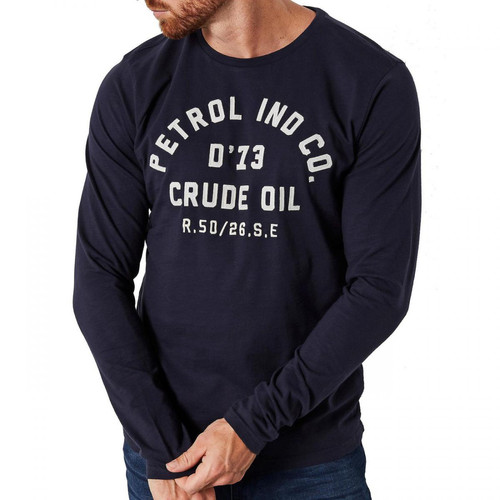 Petrol - T-shirt manches longues homme ble.mrn s - Petrol mode homme