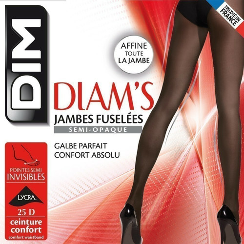 Dim Chaussant - Collant amincissant voile 25D noir - Dim - Dim Chaussant lingerie