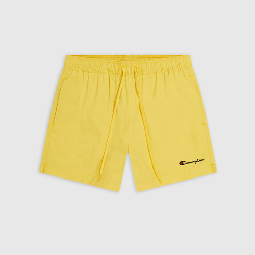 Champion - Short de plage jaune pour homme - Toute la mode