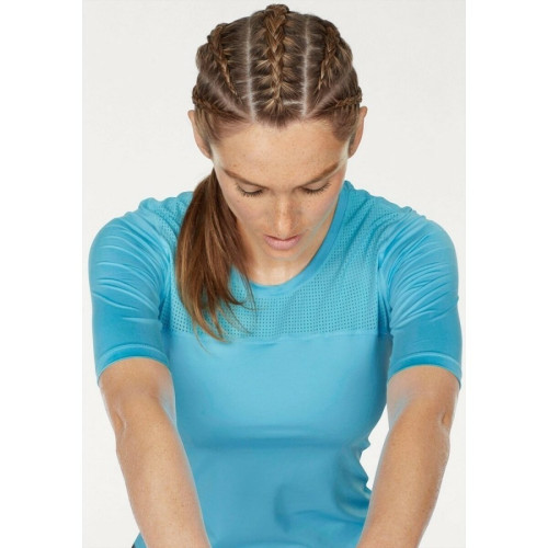 T-shirt manches courtes femme Nike - Bleu Nike
