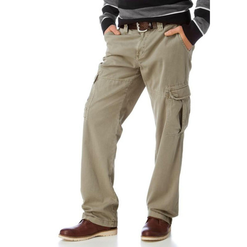 Grey Connection - Pantalon cargo, Grey Connection - Beige - Promos vêtements homme