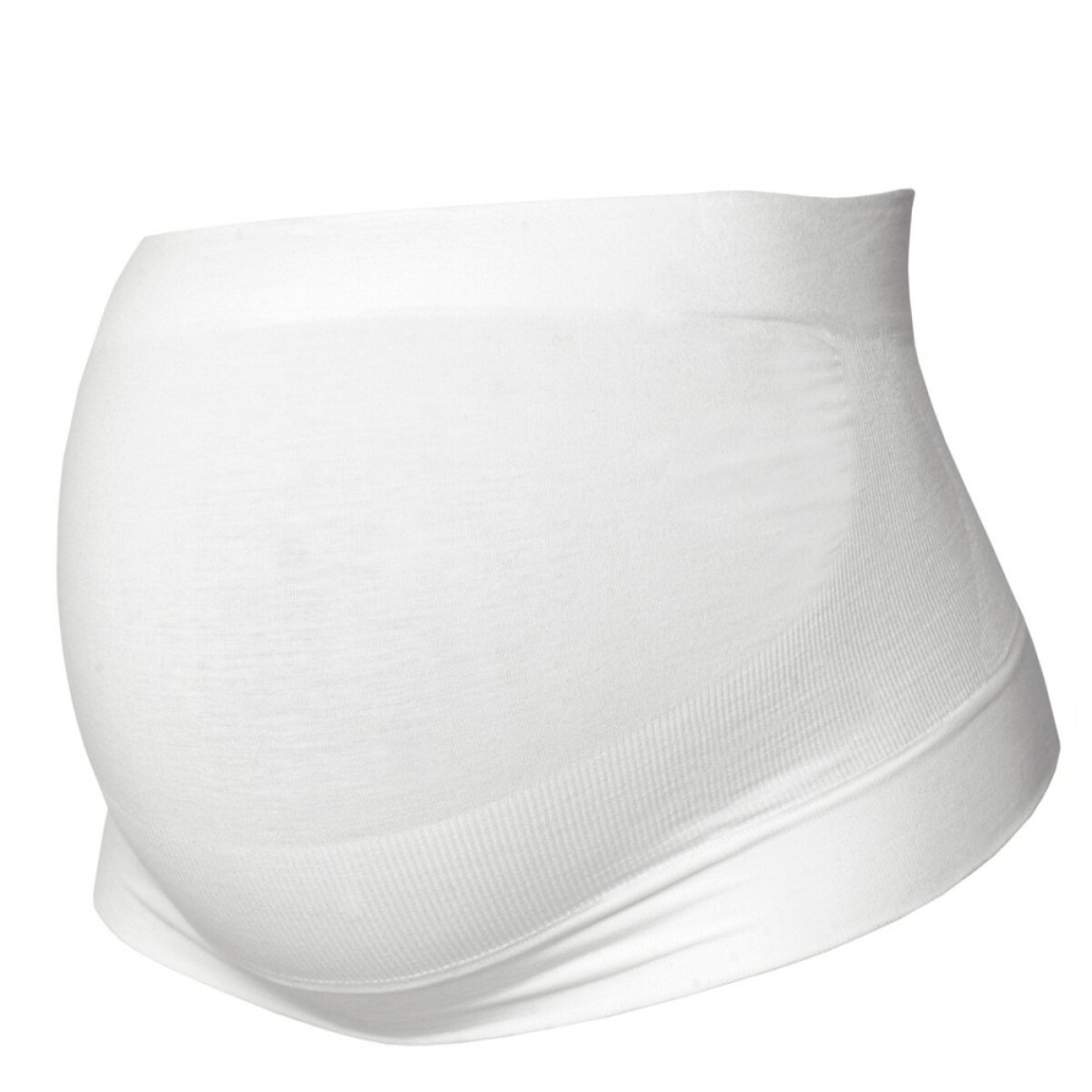 ceinture de maintien de grossesse - blanc en coton