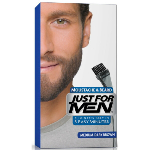 Just for Men - COLORATION BARBE Châtain Moyen Foncé - Couleur naturelle - Just for men coloration barbe