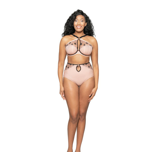 Culotte taille haute rose Scantilly