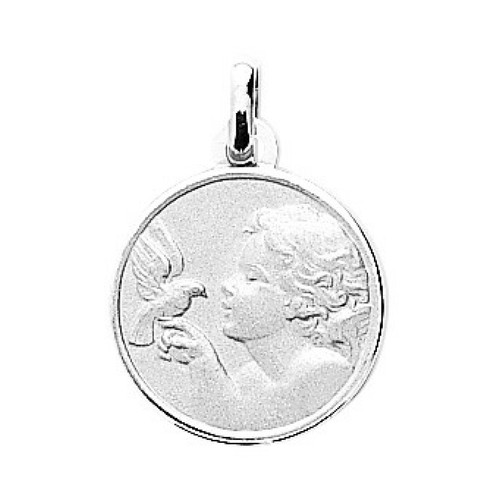 Stella Bijoux - Médaille Ange & Colombe en argent - Stella Bijoux