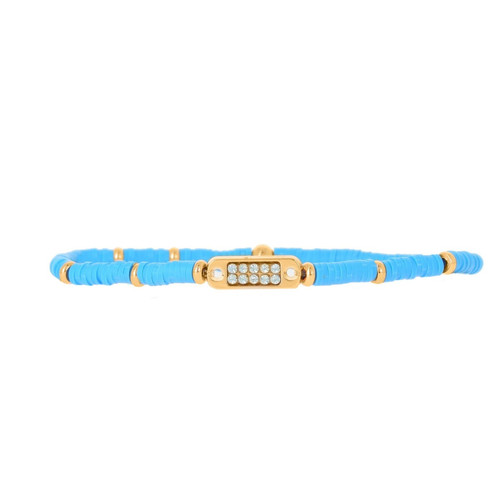Les Interchangeables - Bracelet Les Interchangeables A58622 - Mode femme bleu