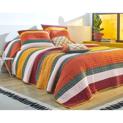 Becquet - Housse d'oreiller SANTIAGO - Taies d oreillers traversins multicolore
