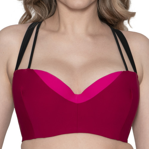 Curvy Kate Maillot - Haut de maillot de bain balconnet armatures - Vetements femme rose