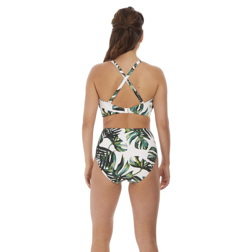 Haut de maillot de bain bandeau armatures vert Fantasie Bain Mode femme