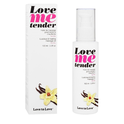 Love to Love - Love Me Tender - Vanille - Sexualite huile creme sensuelles