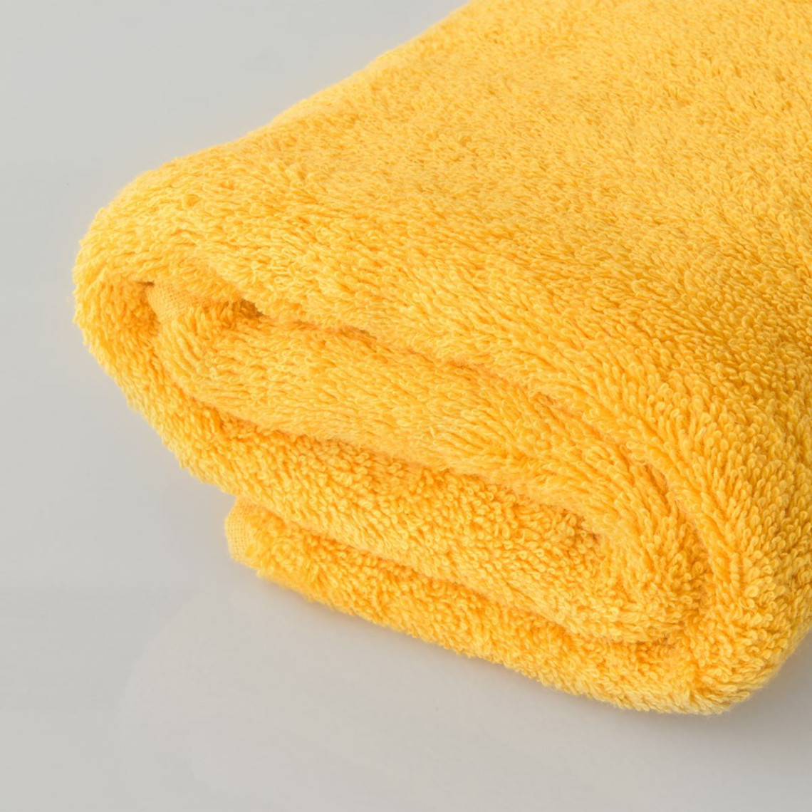 serviette de bain miami  600g/m² - jaune foncé