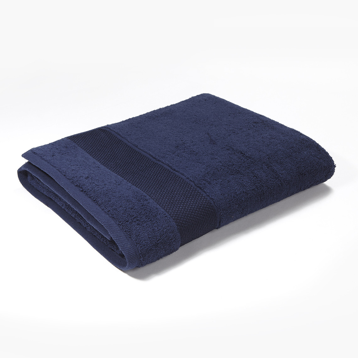 serviette de bain miami  600g/m² - bleu navy