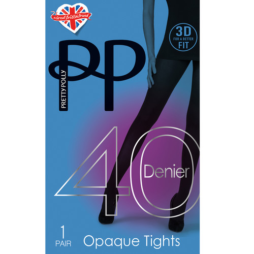 Pretty Polly - Collant opaque 40D - Chaussant