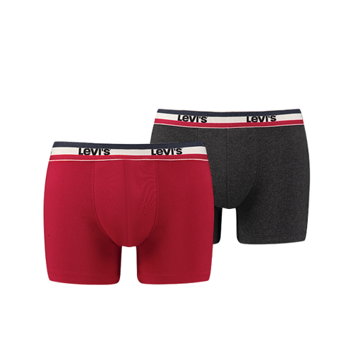 Levi's Underwear - Pack de 2 boxers ceinture élastique - Sous-vêtement homme & pyjama