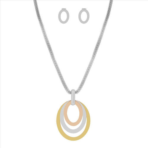 Edforce - Collier et pendentif Femme 93-0855-S - Edforce bijoux