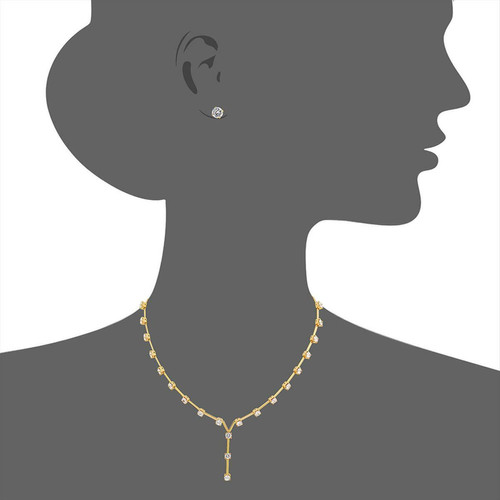 Collier et pendentif Femme 300-0127-S - Edforce  Bijoux