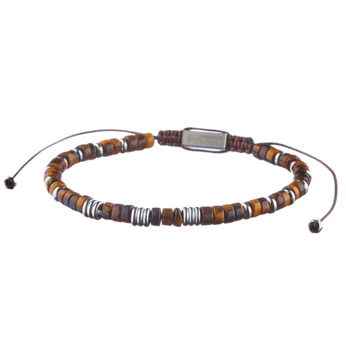 Bracelet Homme Geographical Norway  315021 - MARRON Geographical Norway Bijoux LES ESSENTIELS HOMME