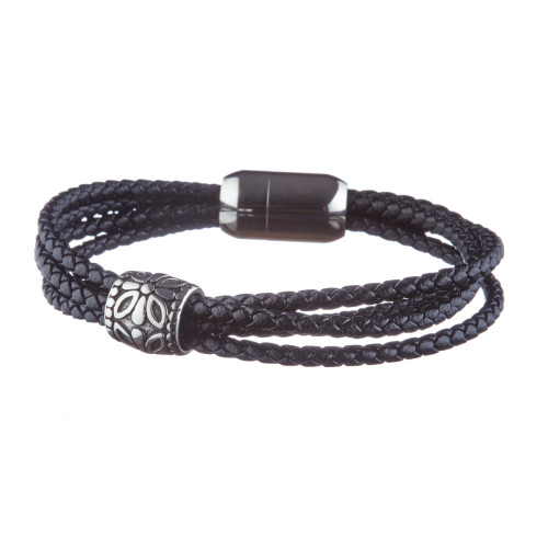 Bracelet Homme Geographical Norway  315030 - NOIR Geographical Norway Bijoux LES ESSENTIELS HOMME