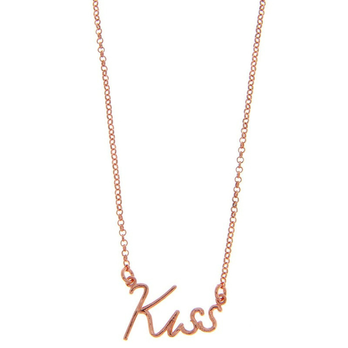 Collier Kiss C9692-Rose Or rose Canyon Mode femme