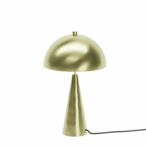 POTIRON PARIS - Lampe champignon à poser en métal doré Monet - Lampe Design à poser
