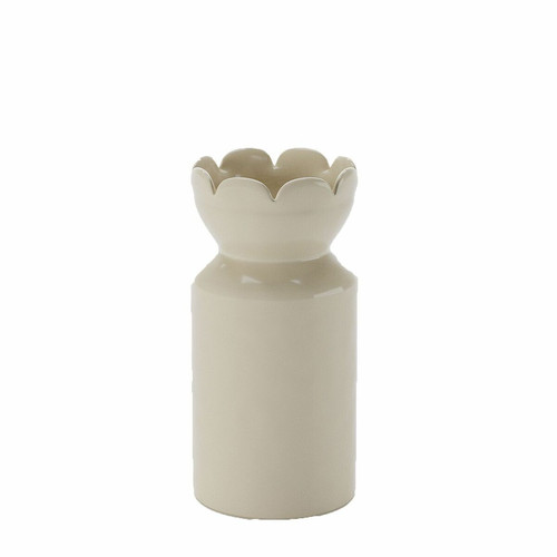 Origin - Grand vase col tulipe en céramique - Promo Meuble Et Déco Design