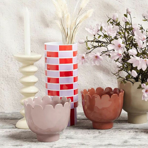 POTIRON PARIS - Petit vase rose  - Vase Design
