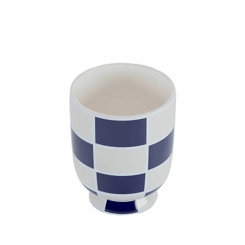 POTIRON PARIS - Vase rond décoratif  bleu  - Vase Design