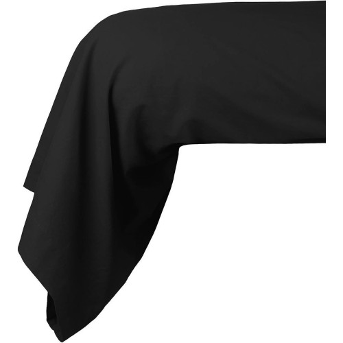 3S. x Collection (Nos Imprimés) - Taie d'oreiller coton TRIO - Noir - Taies d oreillers traversins noir