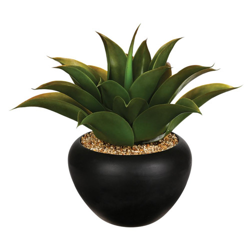 3S. x Home - Aloe vera en pot céramique H37 - Objets Déco Design