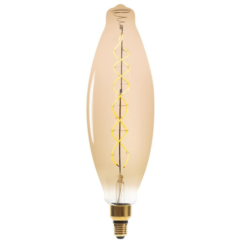 3S. x Home - Ampoule LEDAmande ambrée, filament torsadé E27 - 4W - Ampoules