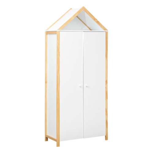 3S. x Home - Armoire blanc en bois KIMA - Armoires et commodes design pour enfants
