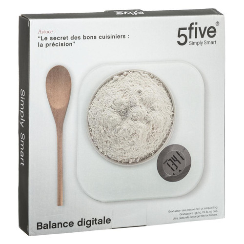3S. x Home - Balance digitale carrée - Ustensile de cuisine