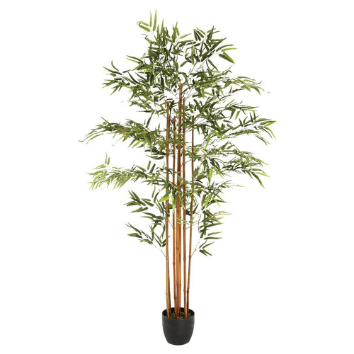 3S. x Home - Bambou Artificiel En Pot H180 - Plante artificielle