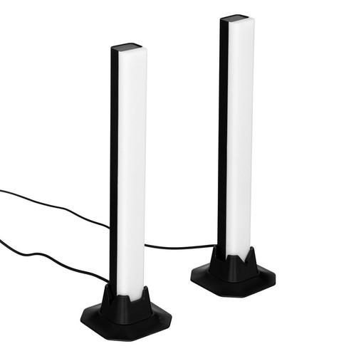 3S. x Home - Lot de 2 barres lumineuses - Noir - Lampes et luminaires Design