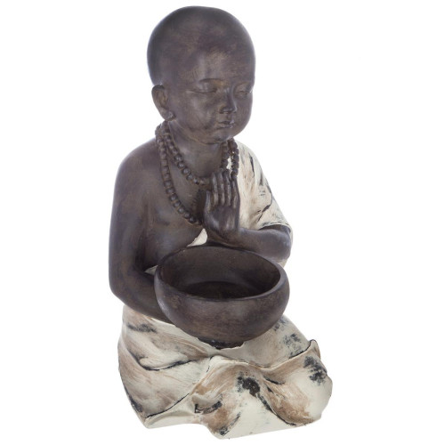 3S. x Home - Bouddha assis en résine H34 - Statue Et Figurine Design