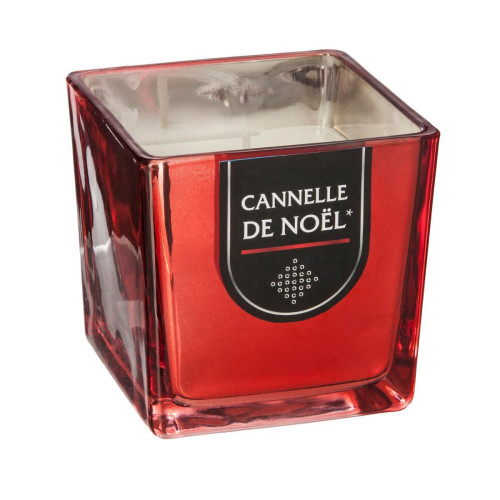 3S. x Home - Bougie parfumée en Verre Rouge  - La Déco Design