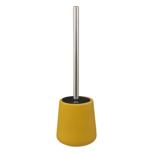 3S. x Home - Brosse WC céramique "Colorama" jaune moutarde - Salle De Bain Design