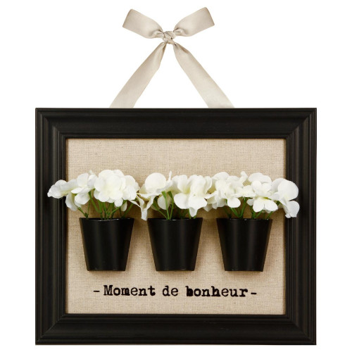 3S. x Home - Cadre décoration fleurs 3D - Meuble Et Déco Design